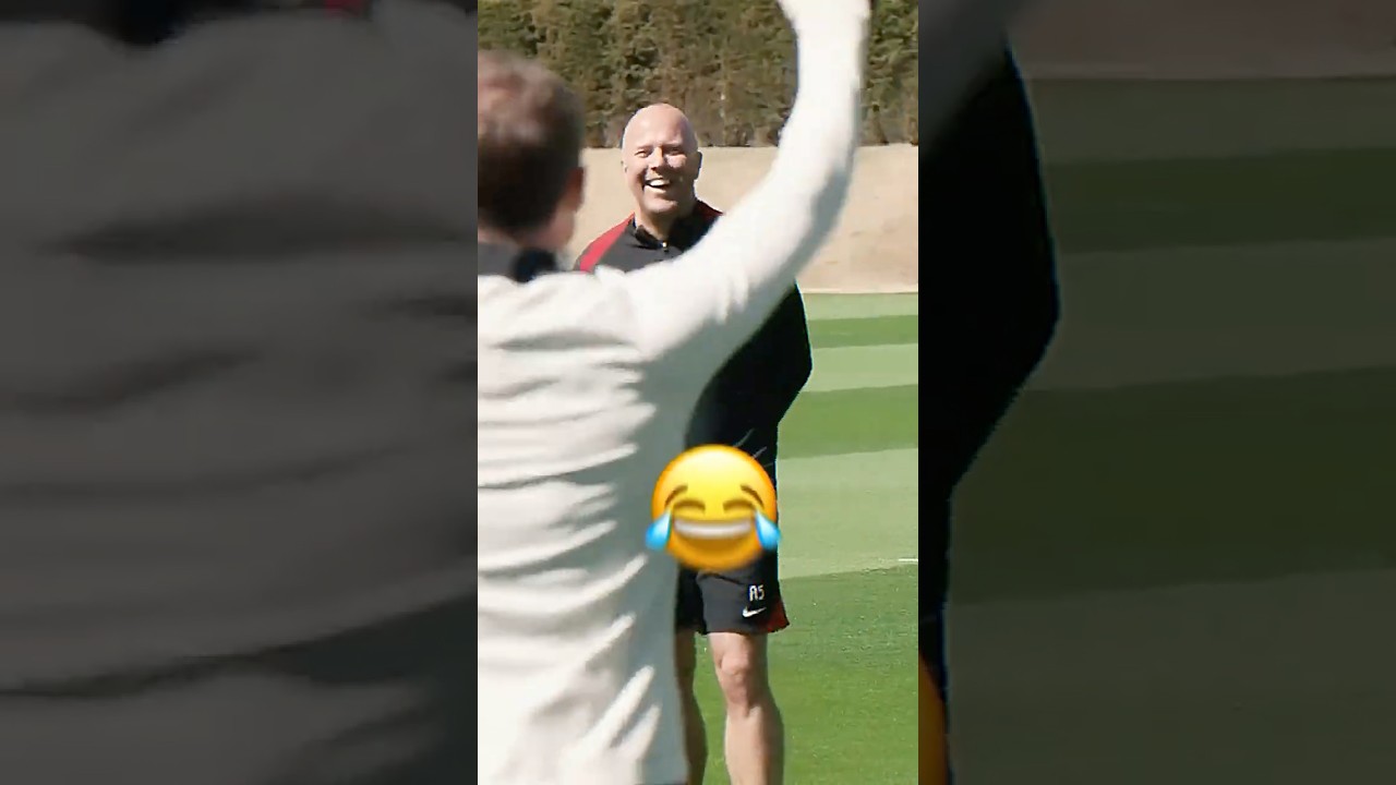 Liverpool players pranked Arne Slot 🤣