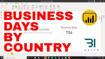 Power BI - Calculate Business Days for Every Country!