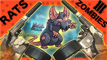 GLITCHIEST ZOMBIE MAP EVER! [Rats] - [WAW Zombies]