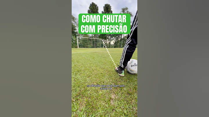 COMO CHUTAR COM PRECISÃO 🔥 #futebol #chute #precisao #tutorial #bera