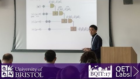 BQIT 2017: Akira Furusawa - Continuous Variables