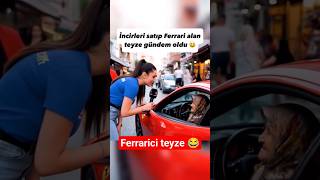 Ferrari Ye Binen Teyze 😂 Resimi