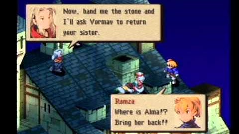 FFT Solo Ramza Challenge - Part 31 Roof of Riovanes Castle (Final Fantasy Tactics)