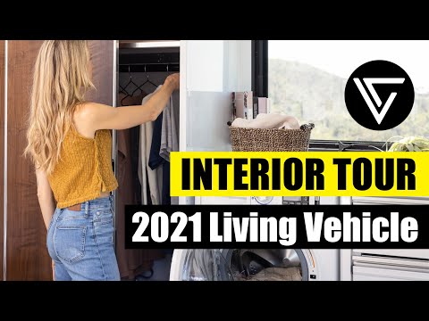 2021 Living Vehicle Full Interior Tour - Official Video