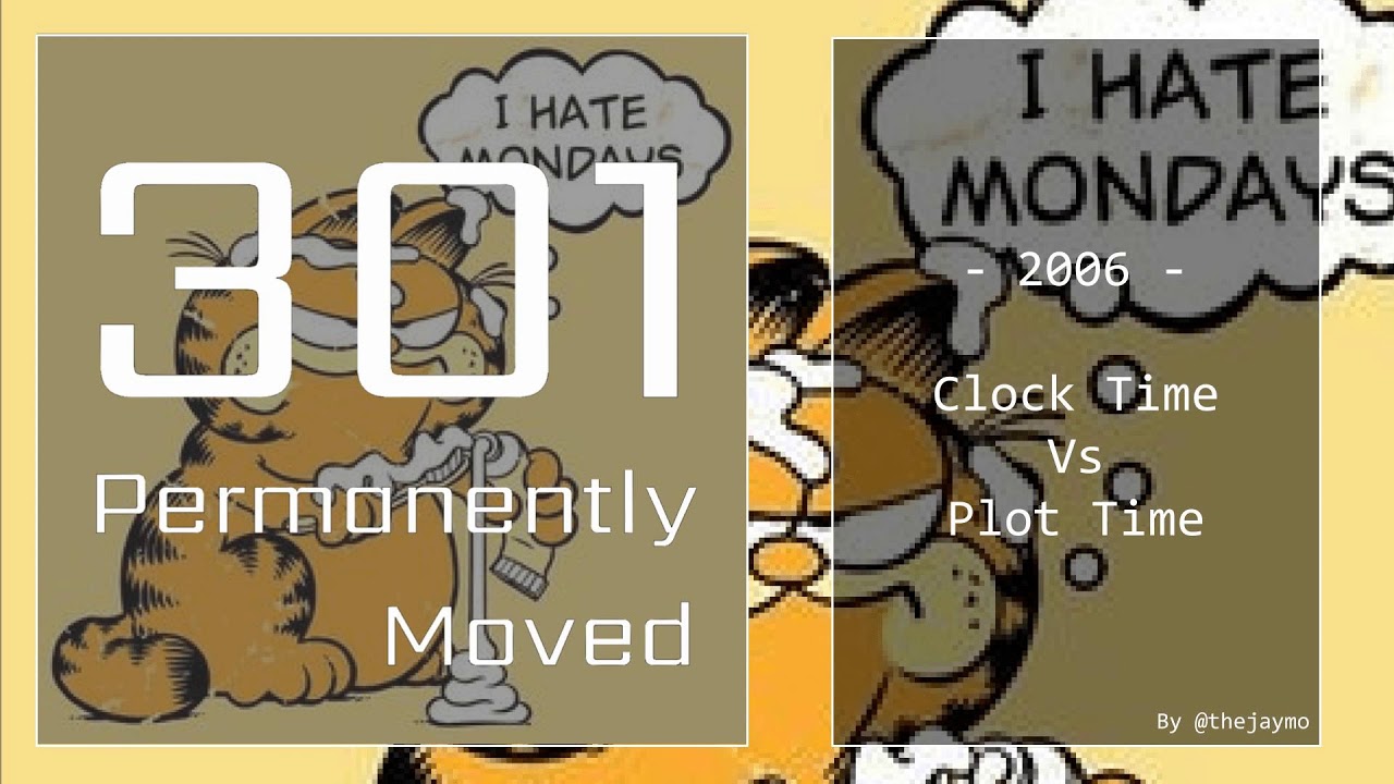 Clock Time vs Plot Time | Permanently Moved