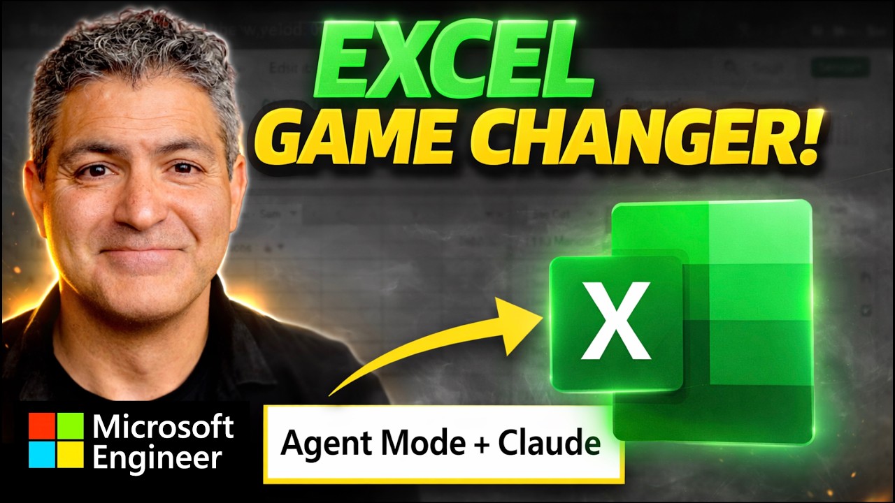 NEW Anthropic Claude + Excel Agent Mode = Automation Magic (Copilot Tutorial)