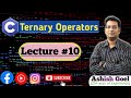 C_10 Ternary Operators | Ternary Operators In C || #coding #cprogramming  ||