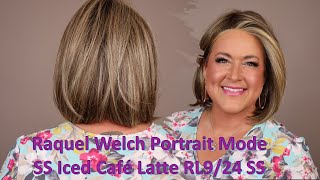 IT'S HERE! Raquel Welch PORTRAIT MODE in SS Iced Cafe Latte | GORGEOUS BOB WIG maybe a new favorite?