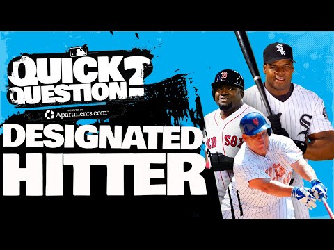 What’s going on with the DH in MLB? | Quick Question (MLB Originals)