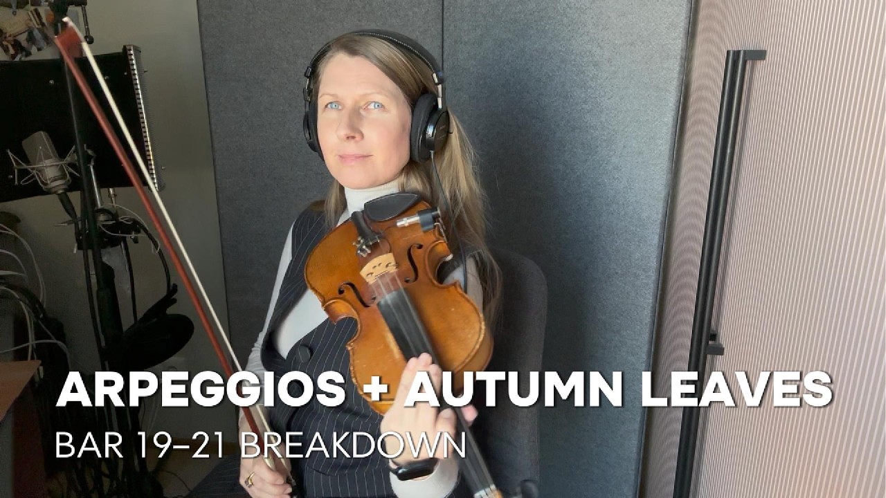 Basic Arpeggios over Autumn Leaves
