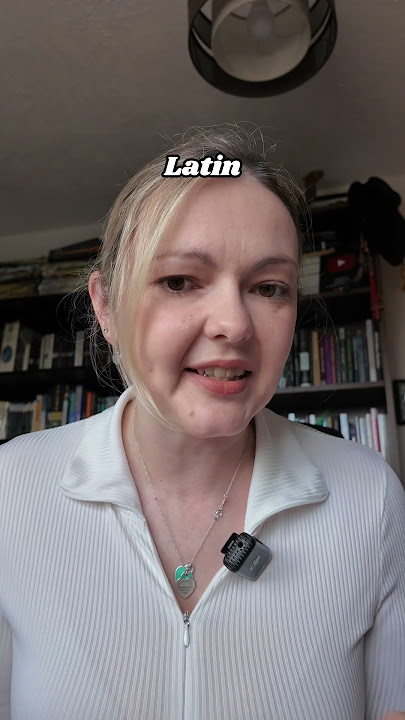 Why I pronounce Latin that way  #ancientlanguages #latin