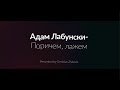 Adam Labunski Poricem Lazem Official Lyric Video