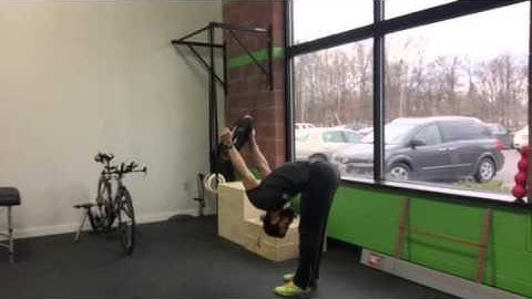 Forward Fold w/ Shoulder Extension