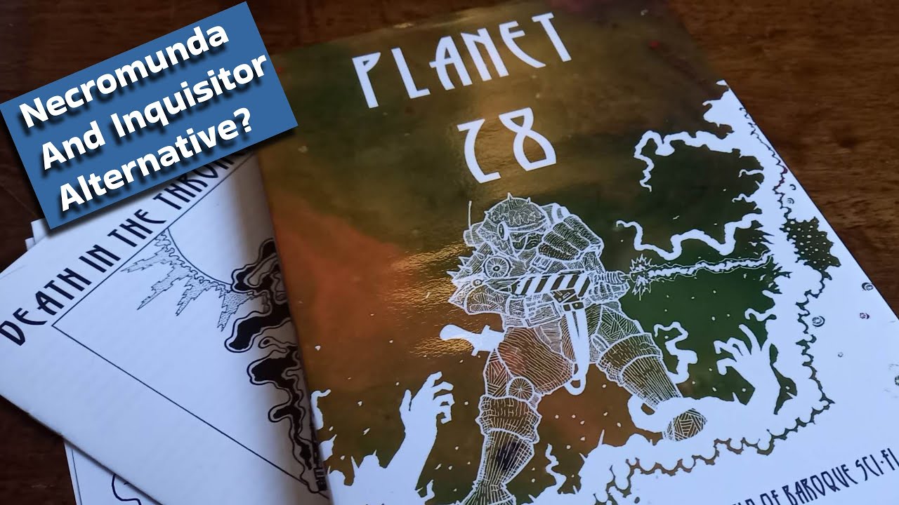 Inside Planet 28 2nd Edition! Awesome Grimdark Alternative To Necromunda & Inquisitor?