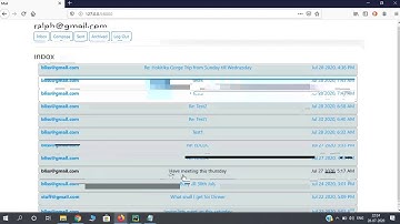 CS50 (2020) : Project 3 (Mail app using Django and Javascript)
