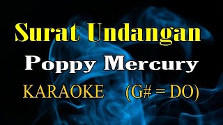 SURAT UNDANGAN KARAOKE POPPY MERCURY