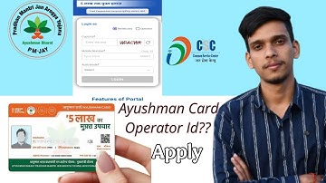 Ayushman card operator id kaise banaye | Ayushman operator registration | PMJAY Operator ID 2025