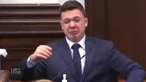 Kyle Rittenhouse broke down in tears & started crying while testifying in his own defense Wednesday.