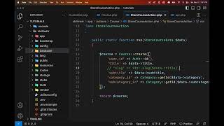 28. Course slug and resource: Laravel + Nuxt Udemy Clone