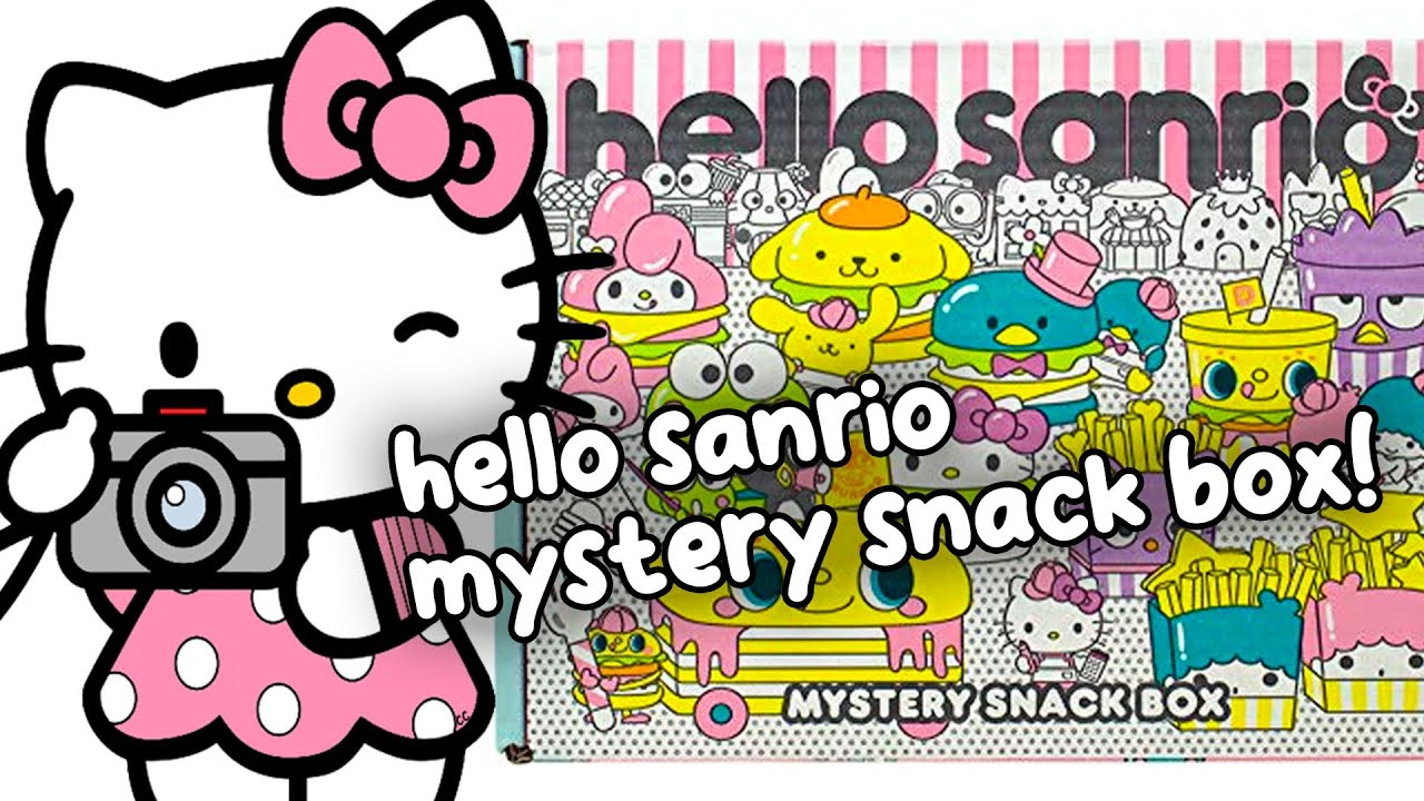 Saw Sanrio Mystery Snack Boxes at my local candy store, couldn't resist  getting one! : r/sanrio