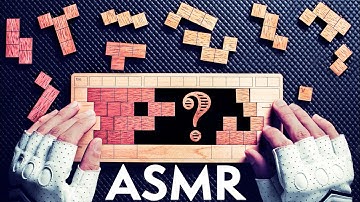 Keyboard WOOD PUZZLE (Clicky Sounds) 😴ASMR No Talking for SLEEP