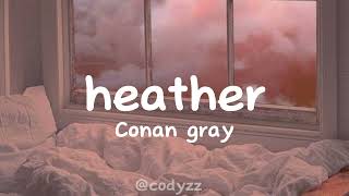 heather Conan gray - lyrics Resimi