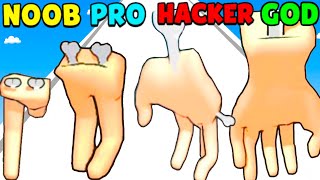 Finger Run in NOOB vs PRO vs HACKER vs GOD