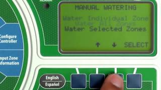 Rain Bird ESP-SMTe: Manual Watering