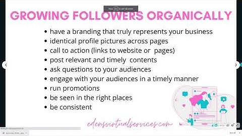 PART 2 FREE Social Media Management Training for Beginners