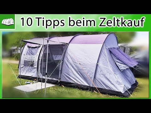 Video: Worauf Sie beim Kauf eines neuen Campingzeltes achten sollten