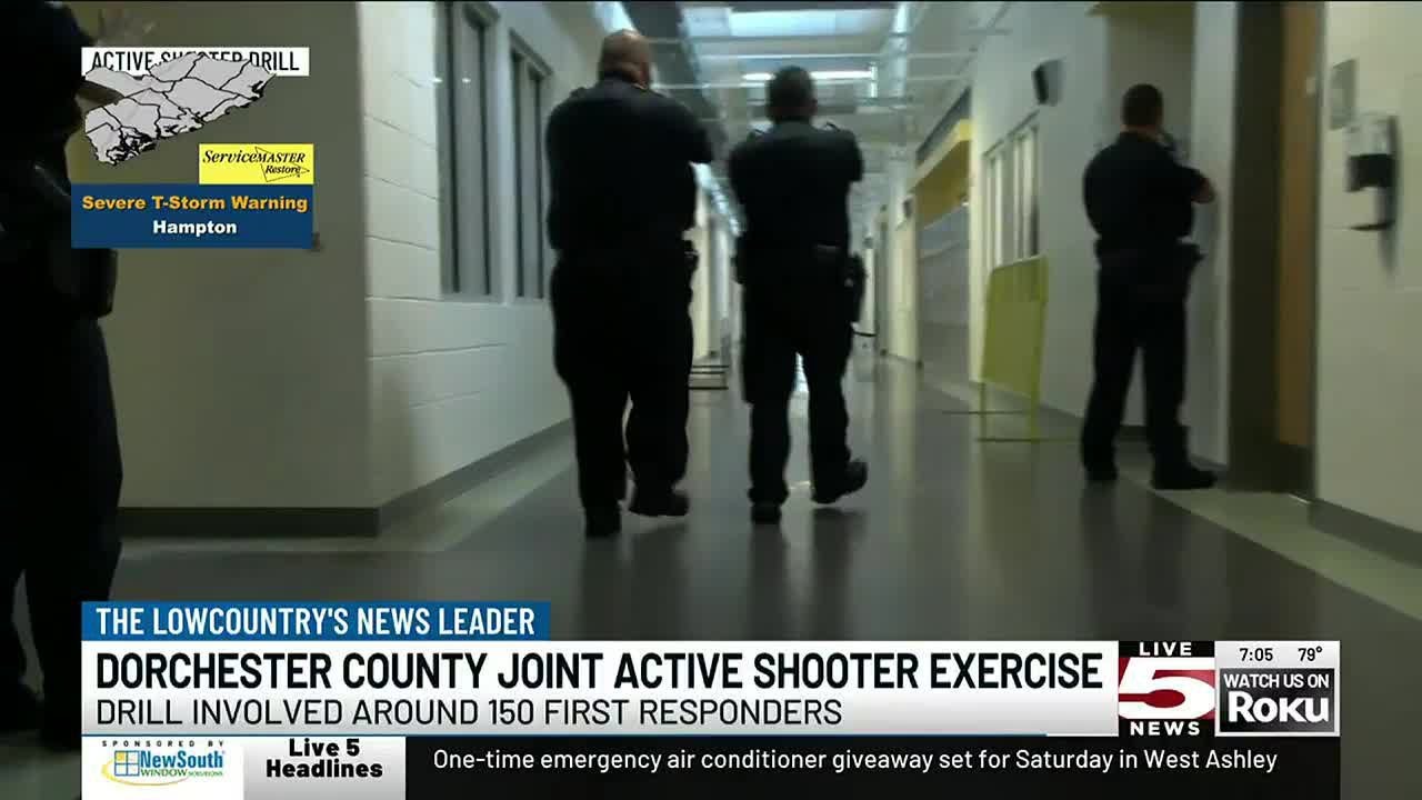 VIDEO: Dorchester Co. holds active shooter response drill at ...