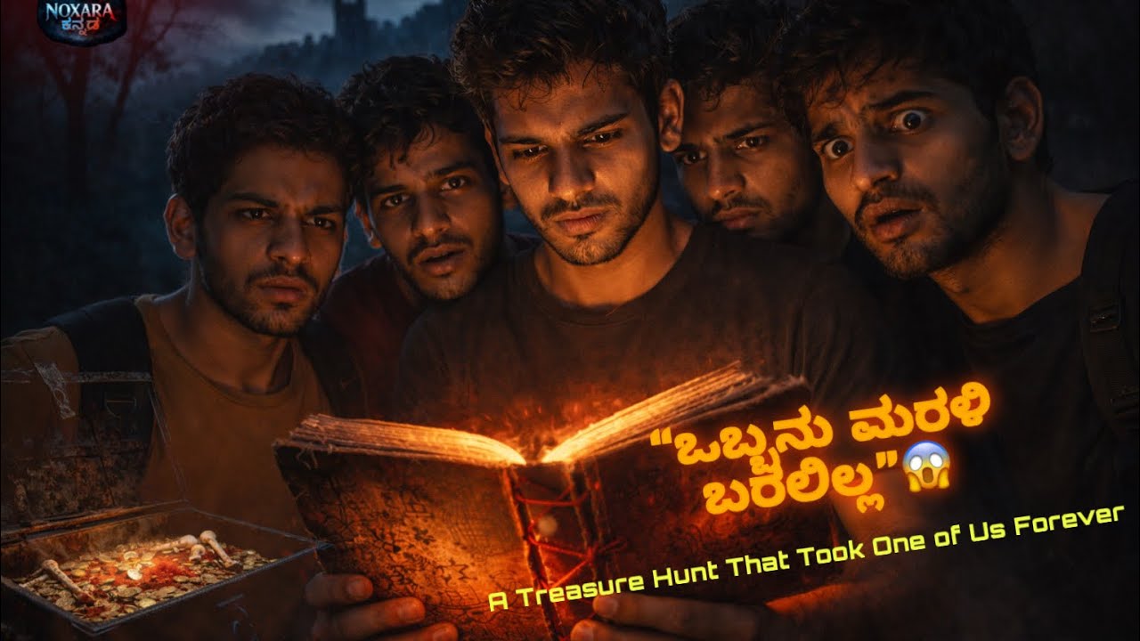 ಒಬ್ಬನು ಮರಳಿ ಬರಲಿಲ್ಲ😱|A Treasure Hunt That Took of Us Forever | Horror story | Noxara Kannada 