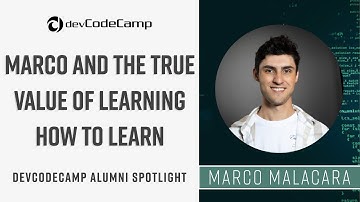 devCodeCamp Alumni Spotlight: Marco and the True Value of Learning How to Learn in Code