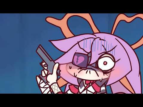 YANDERE DOESN'T KNOW HOW TO USE A GUN | Animation