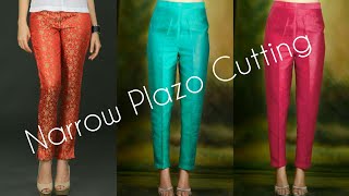 Narrow Plazo Pant Cutting Part 1