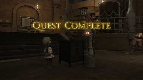 Quest 163 - My First Pickaxe (MIN Lv1) #1QAD #FFXIV