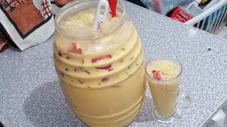 Agua de vainilla cremosa tipo la michoacana pero mucho más fácil para negocio