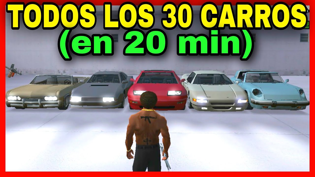 Donde encontrar TODOS los 30 CARROS de Exportación GTA San Andreas