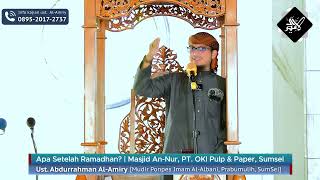 [Khutbah Jum'at] Apa Setelah Ramadhan?