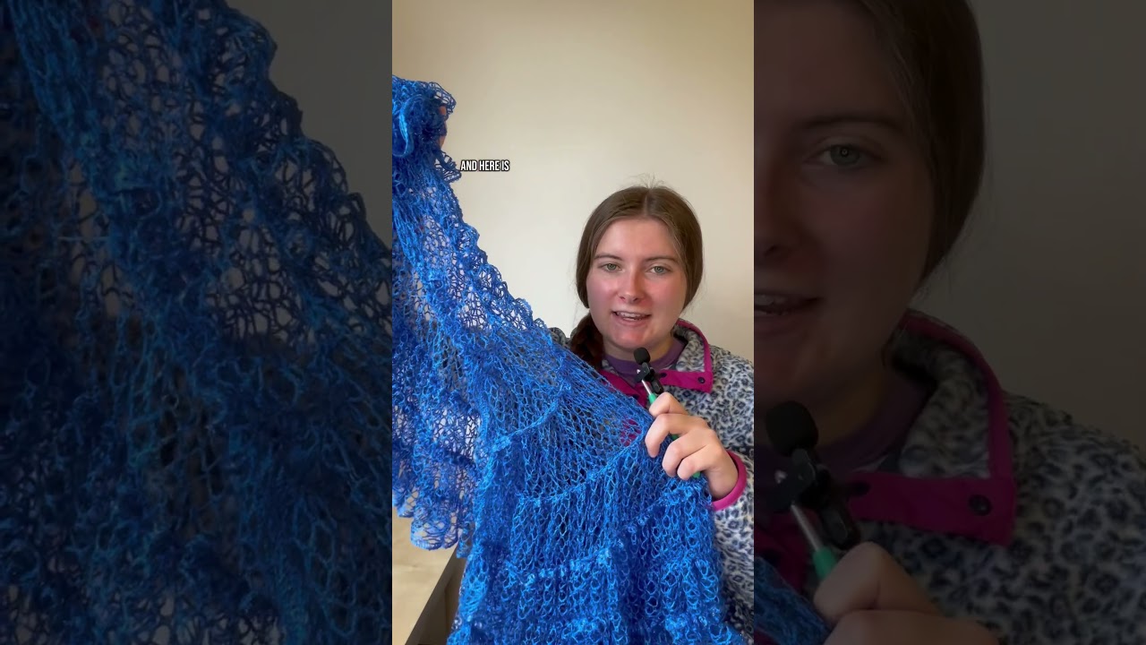 Вязание крючком из необычной пряжи?! 😱🧶 
