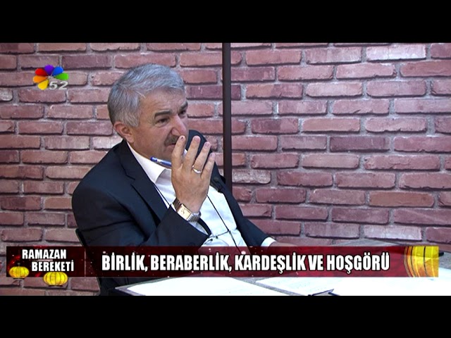 29/05/2019 SEZGİN YAŞAR İLE RAMAZAN BEREKETİ-CEMAL UZUN/ORDU İL MÜFTÜ YRD.