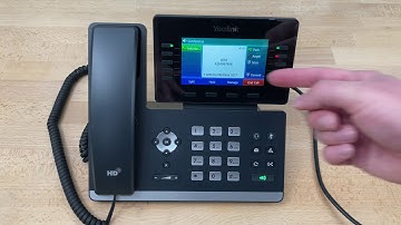Conference Calling on a Yealink T54W