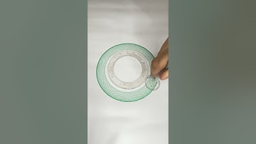 Huge Satisfying Spirograph ASMR: Relaxing Visual Art for Stress Relief! #asmr #art #spirograph #2024