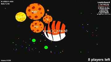 Agar.io last man standing in Party Mode