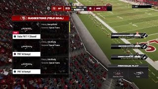 McCAFFERY 75yd TD    wildcat formation