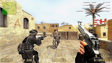 CSS · Zombie Survival/Hunting Mod : zm_dust2_64_v1 ·ElitE HunterZ