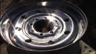 How To Sand And Polish Steel Rim To Mirror Finish by Skills and Trade 61,831 views 6 years ago 7 minutes, 12 seconds