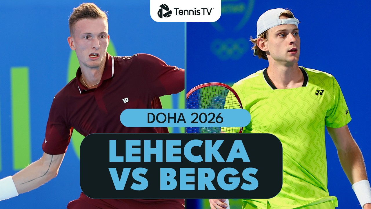 Jiri Lehecka Takes On Zizou Bergs! | Doha 2026 Highlights