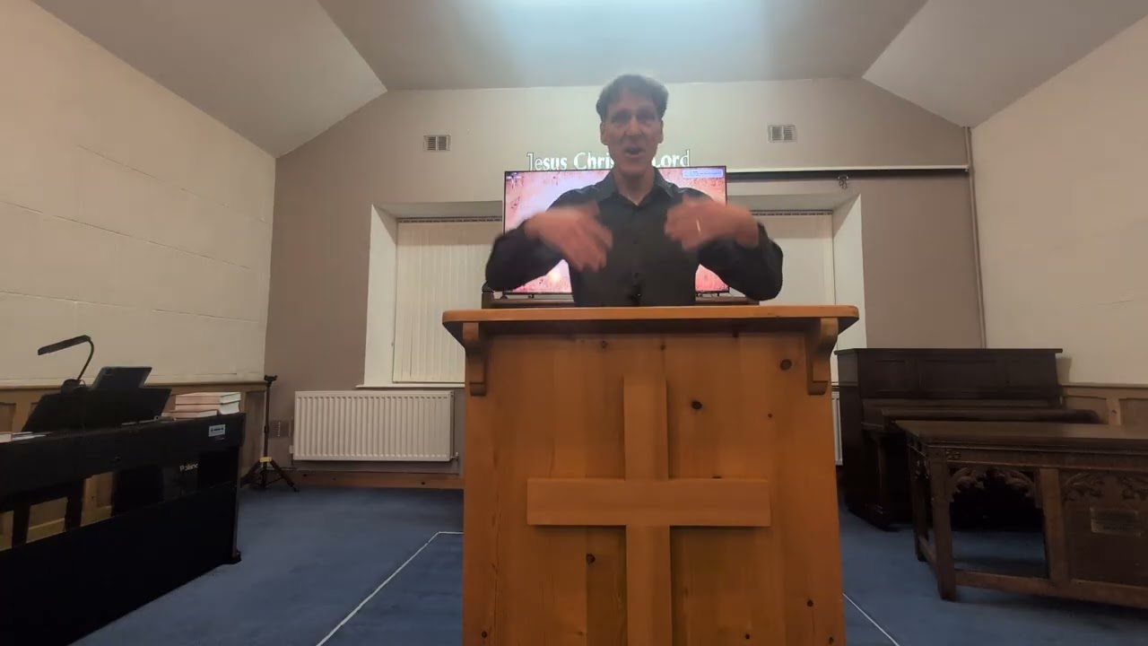 25/01/2026 Evening Sermon ‘For Jesus’ kingdom we need to be made completely new!’ Matthew 9 v 14-17 