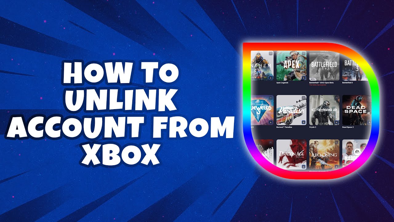 How To Unlink EA Account From Xbox (Easiest Way) - YouTube